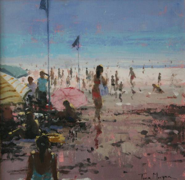 - Oil on Canvas, Painting by Tina Morgan, measuring 29 x 29 cm (H x W) framed at 51 x 51 cm £995